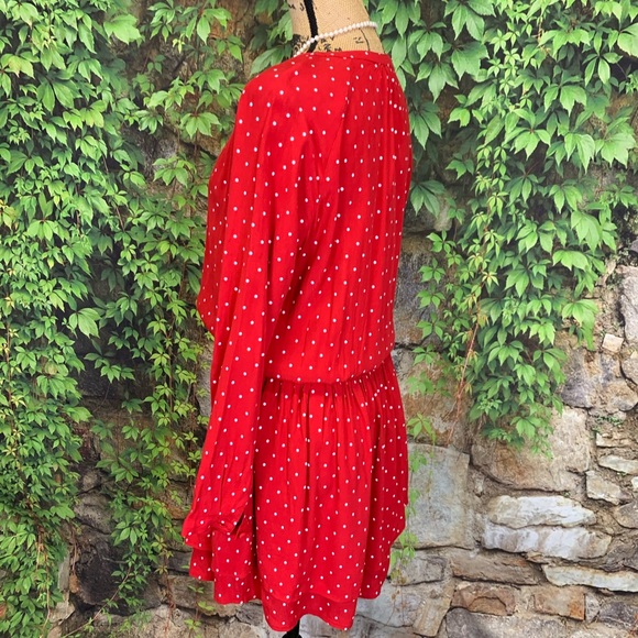 NWT RAILS Polka Dot Blouson Dress, S - Picture 10 of 15